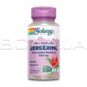 Solaray, Vital Extracts, Berberine 500 mg, 60 VegCaps