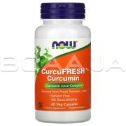 Now Foods, CurcuFresh Curcumin, 60 Veg Capsules