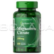 Puritans Pride, Magnesium Citrate 100 mg, 100 Rapid Release Capsules