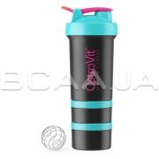 Ostrovit, Shaker Premium, Miami Vibes Edition, Blue-Black, 450 ml