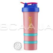 Ostrovit, Shaker Premium, Miami Vibes Edition, Blue-Pink, 450 ml