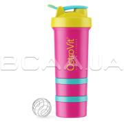Ostrovit, Shaker Premium, Miami Vibes Edition, Yellow-Pink, 450 ml