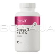Ostrovit, Omega 3 + ADEK, 90 Capsules