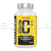 Nutrend, Vitamin C with Rose Hips, 100 Tablets