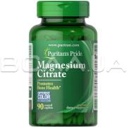 Puritan's Pride, Magnesium Citrate, 90 Coated Caplets