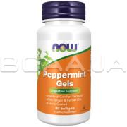 Now Foods, Peppermint Gels, 90 Softgels