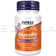 Now Foods, GlucoFit, 60 Softgels