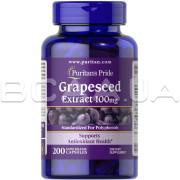Puritans Pride, Grapeseed Extract 100 mg, 200 Rapid Release Capsules