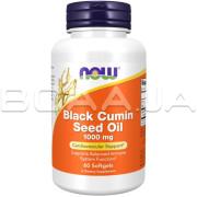 Now Foods, Black Cumin Seed Oil 1000 mg, 60 Softgels