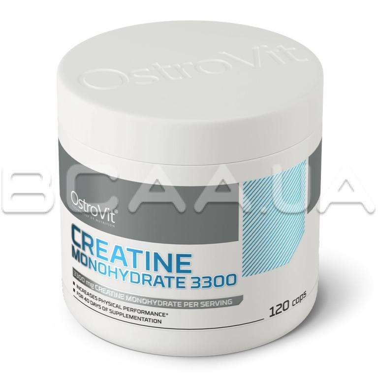 Ostrovit, Creatine Monohydrate 3300 mg, 120 Capsules Купити креатин в ...