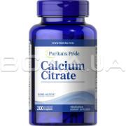Puritans Pride, Calcium Citrate, 200 Coated Caplets