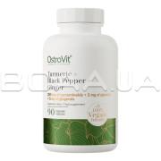Ostrovit, Turmeric + Black Pepper + Ginger Vege, 90 Capsules