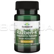 Swanson, Razberi-K, Raspberry Ketones, 100 mg, 60 Capsules
