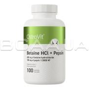 Ostrovit, Betaine HCl + Pepsin, 100 Capsules