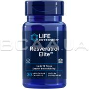 Life Extension, Resveratrol Elite, 30 Vegetarian Capsules