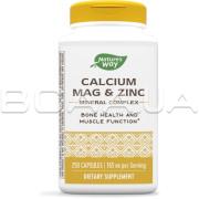 Natures Way, Calcium, Magnesium & Zinc, 250 Capsules