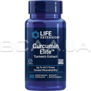 Life Extension, Curcumin Elite, Turmeric Extract, 30 Vegetarian Capsules