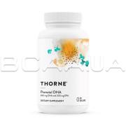 Thorne, Prenatal DHA, 60 Gelcaps