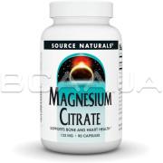 Source Naturals, Magnesium Citrate 133 mg, 90 Capsules