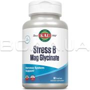 KAL, Stress B Mag Glycinate, 60 VegCaps