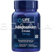 Life Extension, Magnesium (Citrate) 100 mg, 100 Vegetarian Capsules