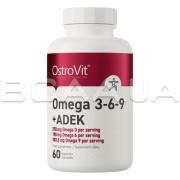 Ostrovit, Omega 3-6-9 + ADEK, 60 Capsules