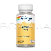 Solaray, Zinc 50 mg, 100 VegCaps