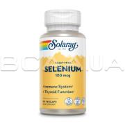 Solaray, Yeast-Free Selenium 100 mcg, 90 VegCaps