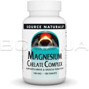 Source Naturals, Magnesium Chelate Complex 100 mg, 100 Tablets