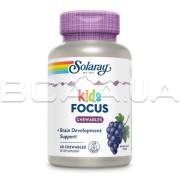 Solaray, Kids, Focus Chewables, 60 Chewables