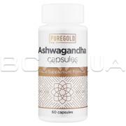 Pure Gold Protein, Ashwagandha, 60 Capsules