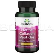 Swanson, Marine Collagen Peptides 400 mg, 60 Capsules