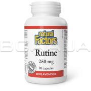 Natural Factors, Rutin 250 mg, 90 Capsules