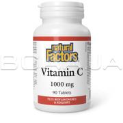 Natural Factors, Vitamin C 1000 mg, 90 Tablets
