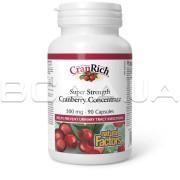 Natural Factors, CranRich, Super Strength Cranberry Concentrate 500 mg, 90 Capsules