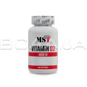 MST, Vitamin D3 5000 IU, 120 Softgels
