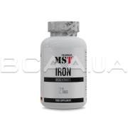 MST, Iron Bisglycinate 21 mg, 120 Capsules