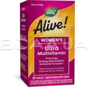 Natures Way, Alive! Womens Ultra Multivitamin, 60 Tablets