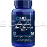 Life Extension, Childrens Formula Life Extension Mix, 120 Chewable Tablets
