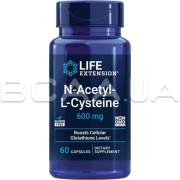 Life Extension, N-Acetyl-L-Cysteine 600 mg, 60 Capsules