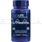 Life Extension, L-Theanine, 60 Vegetarian Capsules