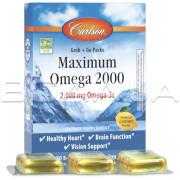 Carlson, Maximum Omega 2000, 30 Soft Gels
