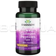 Swanson, Marine Collagen Peptides Type I, 500 mg, 60 Veggie Capsules