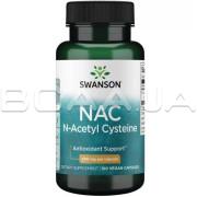 Swanson, NAC 600 mg, 100 Vegan Capsules