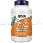 Now Foods, Silica Complex with Horsetail Extract, 180 Tablets