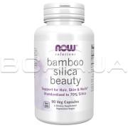 Now Foods, Solutions, Bamboo Silica Beauty, 90 Veg Capsules