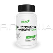 MST, Healthy, Glucosamine Chondroitin + MSM, 60 Tablets
