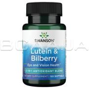 Swanson, Lutein & Bilberry, 120 Softgels