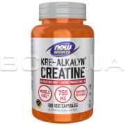 Now Foods, Sports, Kre-Alkalyn Creatine 750 mg, 120 Capsules