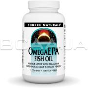 Source Naturals, OmegaEPA Fish Oil, 100 Softgels